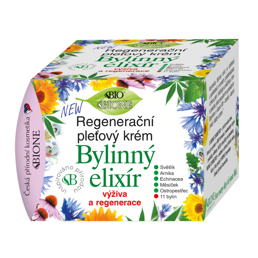 BC BIO Bylinný elixír Regeneračný pleťový krém 51 ml