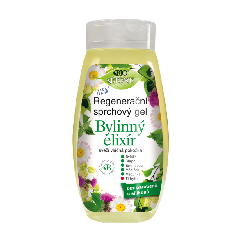 BC BIO Bylinný elixír Sprchový gél 260 ml