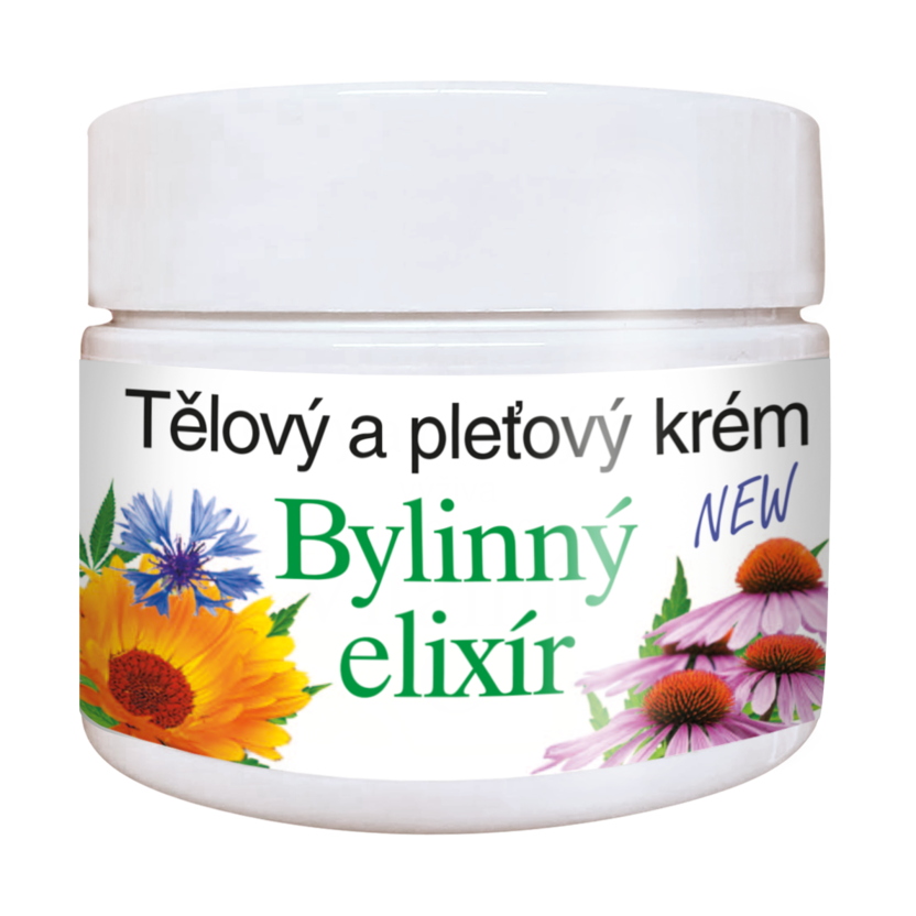 BC BIO Bylinný elixír Telový a pleťový krém 260 ml