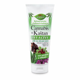 BC BIO CANNABIS + Gaštan Konský bylinný balzam Žily a Cievy 200ml