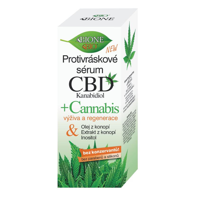 BC BIO CBD+CANNABIS Protivráskové sérum 40 ml