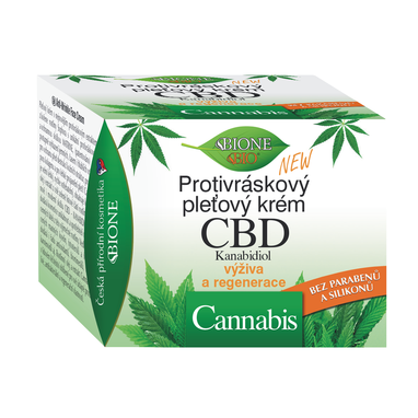 BC BIO CBD+CANNABIS Protivráskový pleťový krém 51 ml