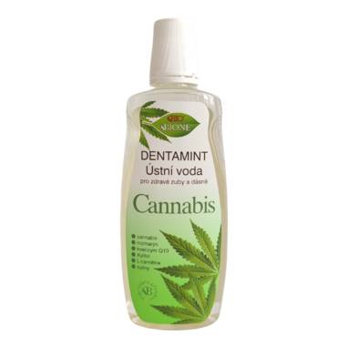 BC BIO Dentamint Ústna voda Cannabis 500ml