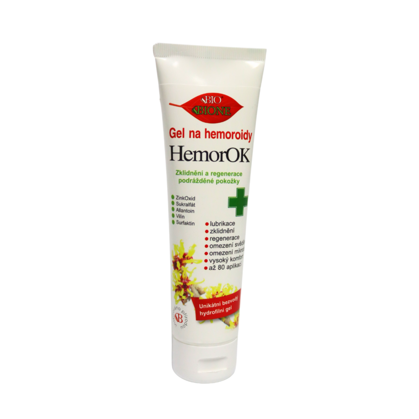 BC BIO HemorOK Gél na hemeroidy 100ml