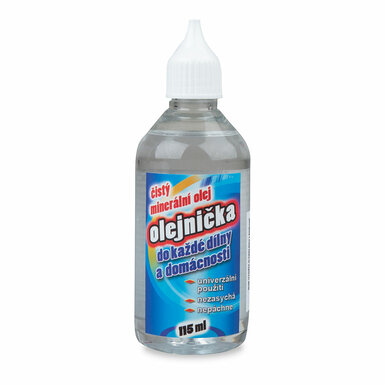 Domácnosť - Olejnička - čistý minerálny olej 115 ml